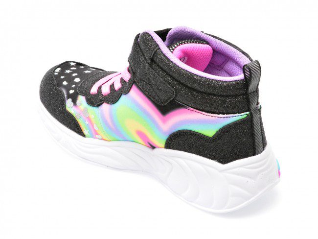 ghete skechers negre unicorn dreams2332l din piele ecologica kzhzl2112yk302332l 6 jpg BebeShoes
