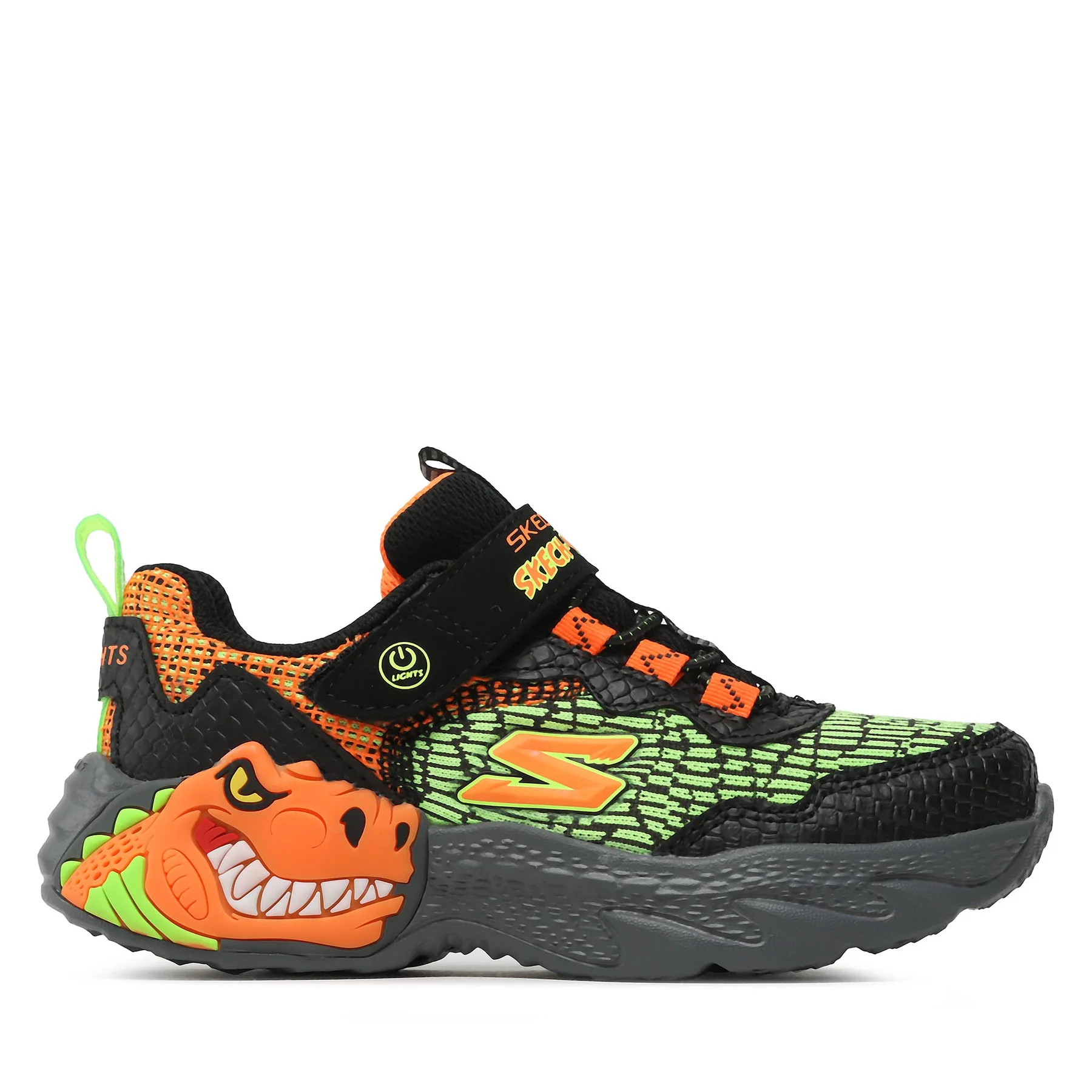 sneakers-skechers-dino-lights-400615l-bkor-black-orange-1-webp