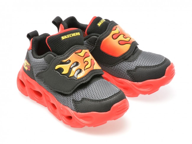 pantofi sport skechers negri thermo flash din piele ecologica kzizl2111xk400104n 5 BebeShoes