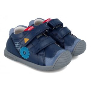 Pantofi din piele Biomecanics 241128-A183 Baieti