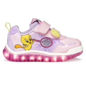 Pantofi copii Tweety cu LED Geox B6561B-0HH11-C8020