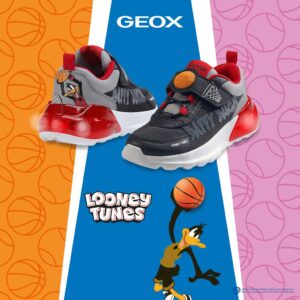 Pantofi Geox Looney Duffy Duck J65LYA011CEC0048