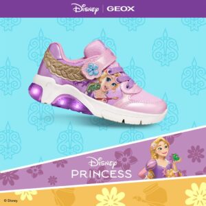 Pantofi fete Geox Fadinlight x Disney Rapunzel